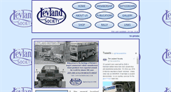 Desktop Screenshot of leylandsociety.co.uk